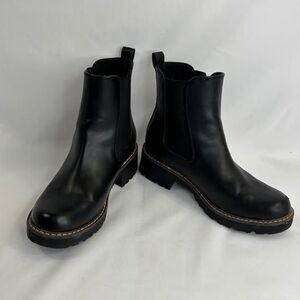 Target Chelsea Black Ankle Boots Women's Size 7